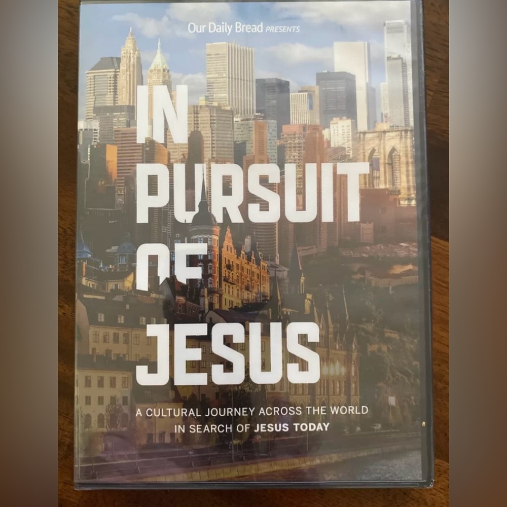 Our Daily Bread: In Pursuit of Jesus 2 disc dvd set New / Sealed!